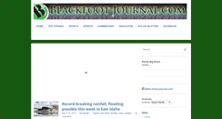 Desktop Screenshot of blackfootjournal.com